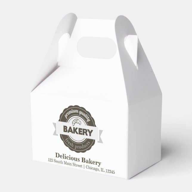 Bäckerei Geschenkschachtel (Vorderseite)