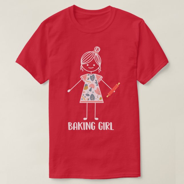 Bäckerei Girl T-Shirt (Design vorne)