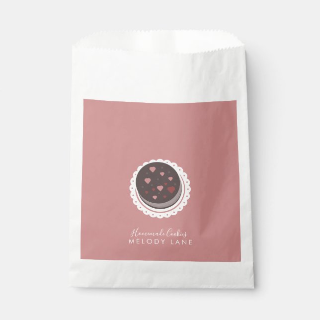 Bäckerei hausgemachte Cookies Biscuits Dolly Geschenktütchen (Vorderseite)