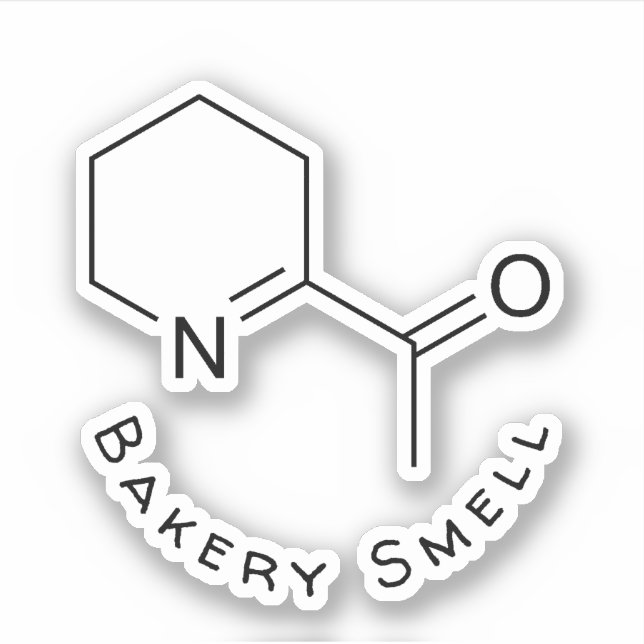 Bäckerei Junkie Aufkleber (Vorderseite)
