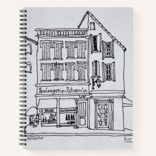 Bäckerei Konditorei, Avignon Notizbuch