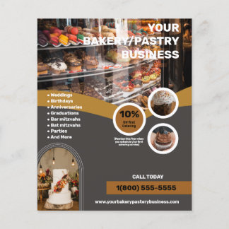 Bäckerei / Konditorei-Gewerbe Flyer