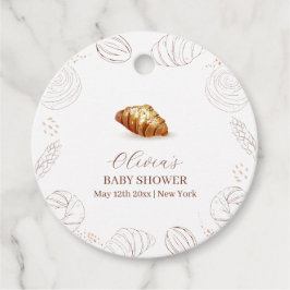 Bäckerei Konditorei in Oven Babydusche Geschenkanhänger