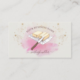 Bäckerei Konditorei Koch Baker Zutaten Visitenkart Visitenkarte