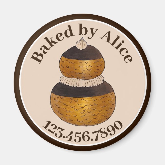 Bäckerei Konditorei Koch Patisserie Religionieuse  Magnet (Vorne)