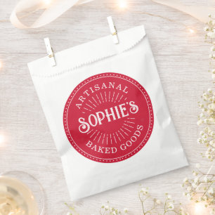 Bäckerei Konditorei Koch Rotes Logo Catering Geschenktütchen
