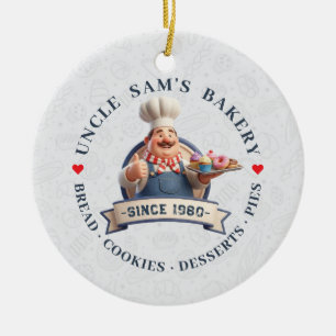 Bäckerei Konditorei Konditor Süßigkeiten Torten Ca Keramik Ornament