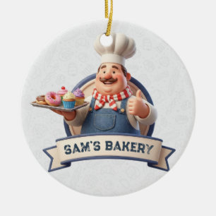 Bäckerei Konditorei Konditor Süßigkeiten Torten Ca Keramik Ornament
