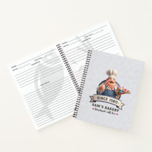 Bäckerei Konditorei Konditor Süßigkeiten Torten Ca Notizbuch