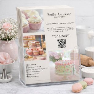 Bäckerei-Konditorei-Service Werbe- Flyer