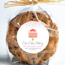 Bäckerei Kuchen Pink Ombre Sprinkles Konditorei Na