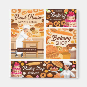 Bäckerei Magnet