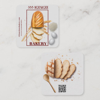 Bäckerei, moderne Visitenkarte