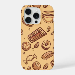 Bäckerei nahtloses Muster iPhone 15 Pro Hülle