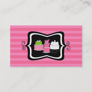 Bäckerei-oder Kuchen-Geschäfts-Visitenkarten Visitenkarte