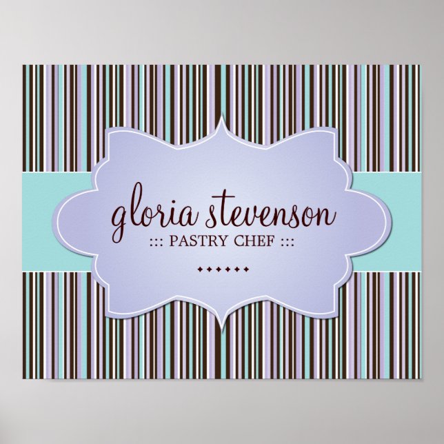 Bäckerei Poster (Vorne)