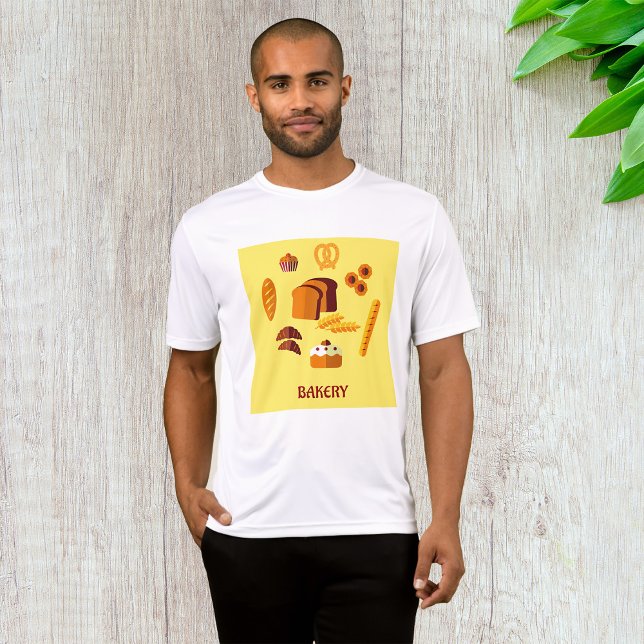Bäckerei Themenbrot Gebäck und Süßigkeiten T-Shirt (Von Creator hochgeladen)