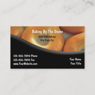Bäckerei-Visitenkarten Visitenkarte
