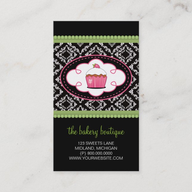 Bäckerei-Visitenkarten Visitenkarte (Vorderseite)