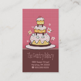 Bäckerei-Visitenkarten Visitenkarte