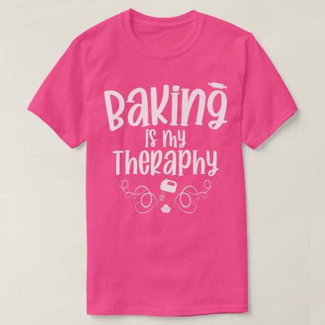 Bäckereien und Backbacken T-Shirt (Design vorne)