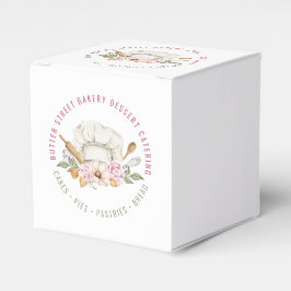 Bäckereigebäck Koch Aquarellfarben Backgeschirr Geschenkschachtel