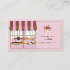 Bäckerfenster Visitenkarte