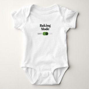 Bäckergeschenk für Bäcker - Backmodus auf Geschenk Baby Strampler