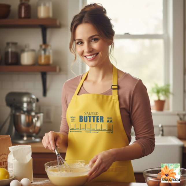 Bäckergeschenk SALZIGE Butter  Schürze (Von Creator hochgeladen)
