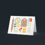 Bäckertisch Karte<br><div class="desc">Backwaren zum Kuchen eines Geburtstagskuchens</div>