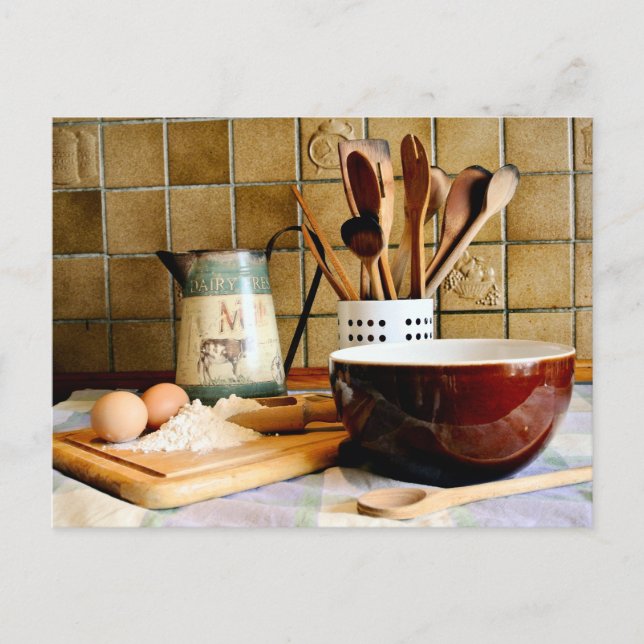 Backfertig Postkarte (Vorderseite)