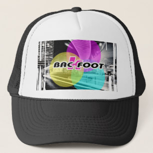 BACKFOOT MARKEN-LOGO-FERNLASTFAHRER-HUT TRUCKERKAPPE