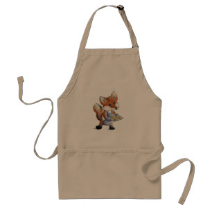 Backfuchs-Schürze (Der Fuchs in der Küche) Schürze