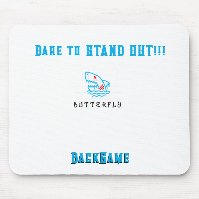 BackGame-Maus-Pad Mousepad (Vorne)