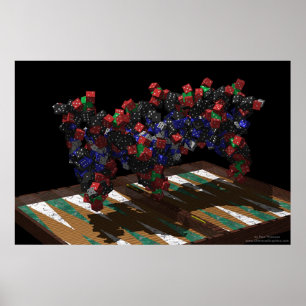 Backgammon-DNA Poster
