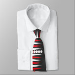 Backgammon Krawatte<br><div class="desc">Coole Backgammon Board Neck Tie. Diese phantastische Krawatte hat ein rotes und weißes Backgammon-Board-Design,  das sich über die gesamte Länge erstreckt.</div>