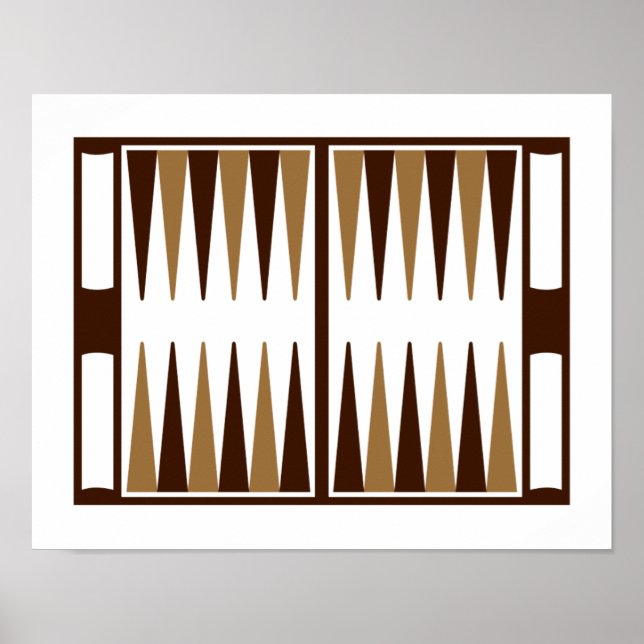 Backgammon Poster (Vorne)