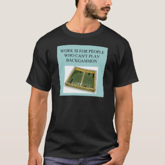 BACKGAMMON-Schlagarbeit T-Shirt