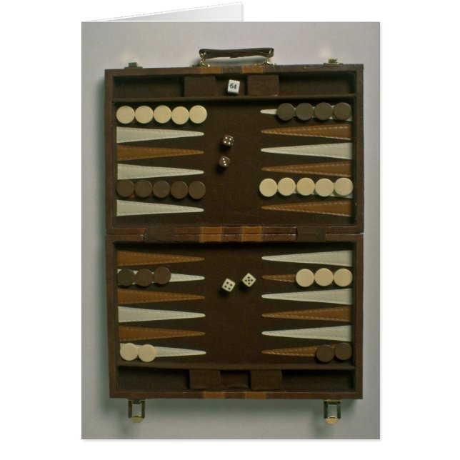 Backgammon-Spielbrett (Vorne)