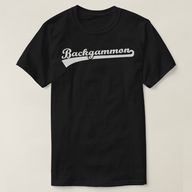 Backgammon T-Shirt (Design vorne)