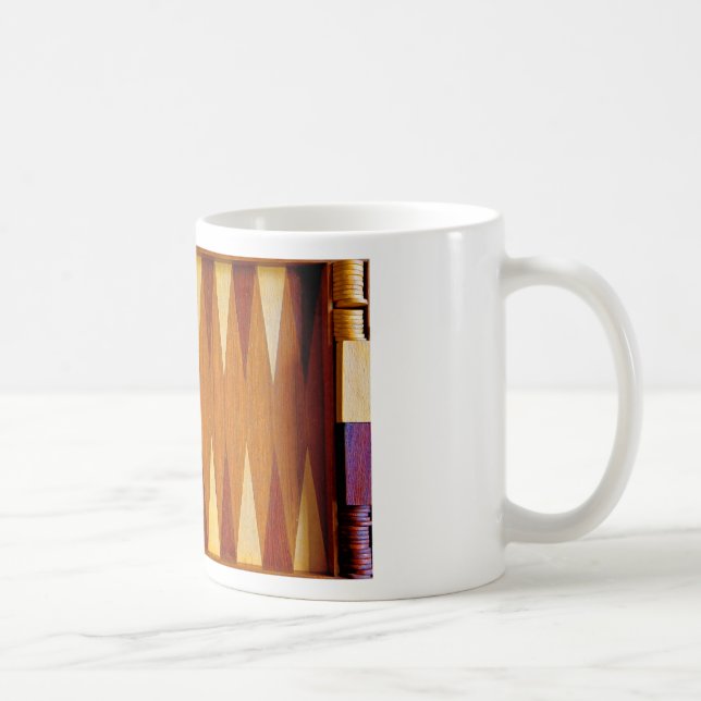 Backgammon-Tasse Kaffeetasse (Rechts)