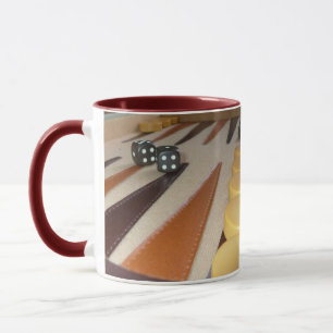 Backgammon-Tasse Tasse