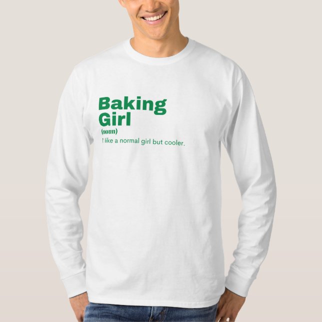 BackGirl - Backen T-Shirt (Vorderseite)
