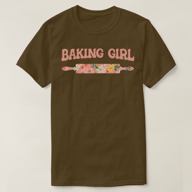 BackGirl - BackMuffins Cookie Cupcakes Baker T-Shirt (Design vorne)