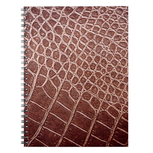 Background-Abstract mit Krokodilledermuster Notizblock (Vorderseite)