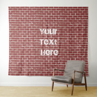 Background der individuell anpassbaren Ziegelwand