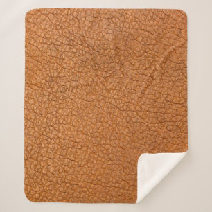 Background leather brown close up sherpadecke