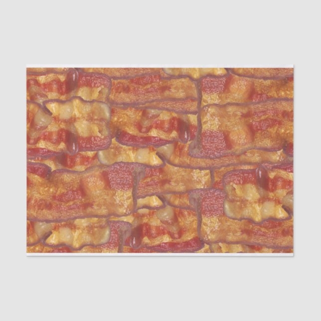 Background Pattern, Funny Fried Food Seidenpapier (Vorderseite)