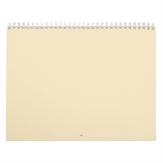 Background von Cream Beige auf einem Kalender (Titelbild)