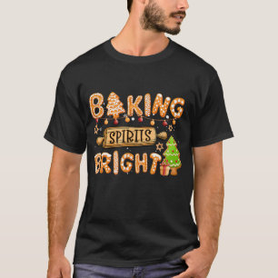 Backgummi Bright Chirstmas Keks Lebkuchen Brot T-Shirt